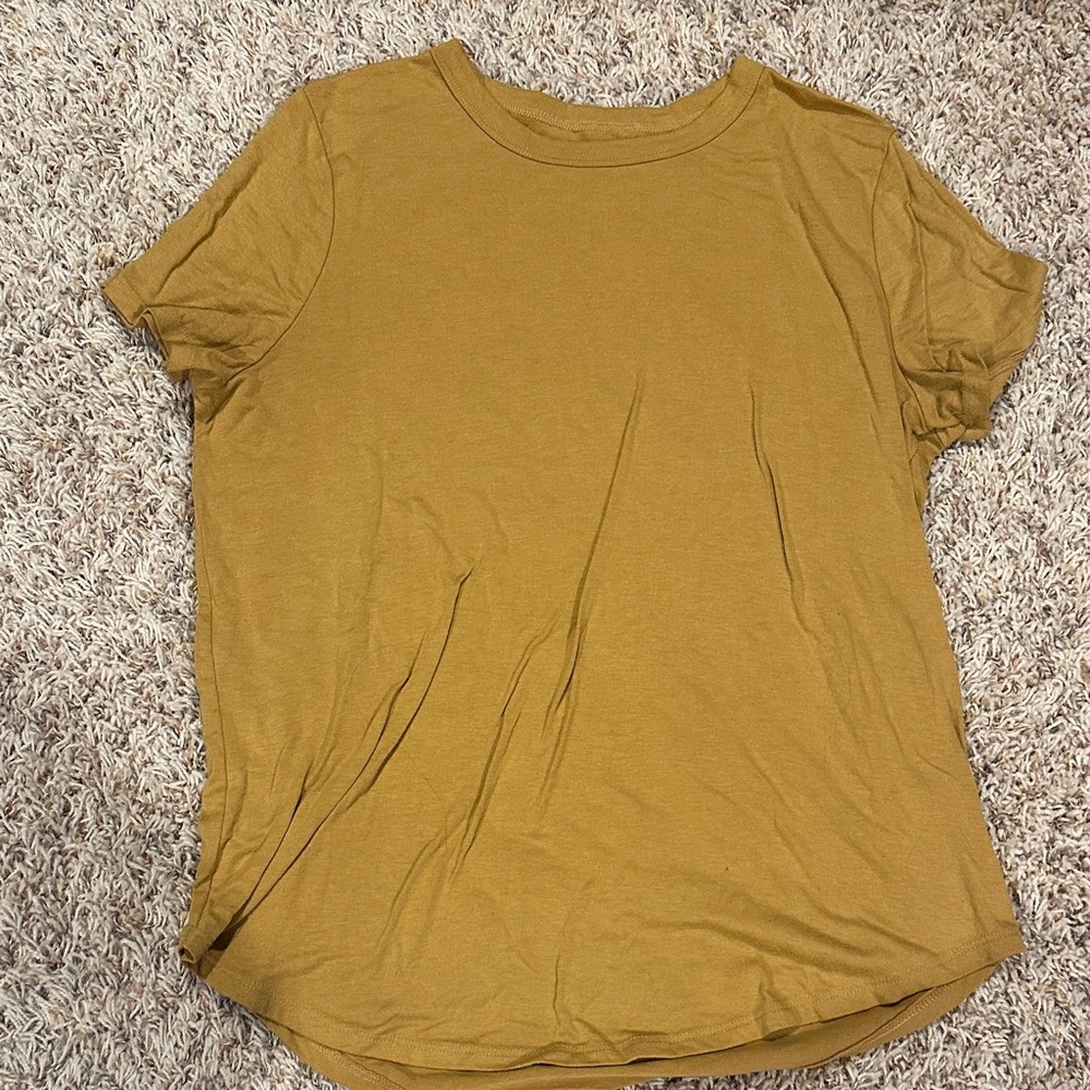 SO Mustard Short Sleeve Tee
